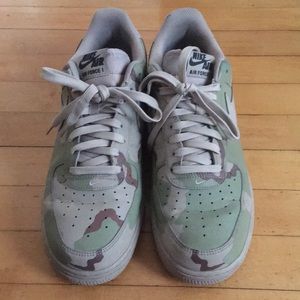 Nike Air Force 1 Camo Reflective Size 11